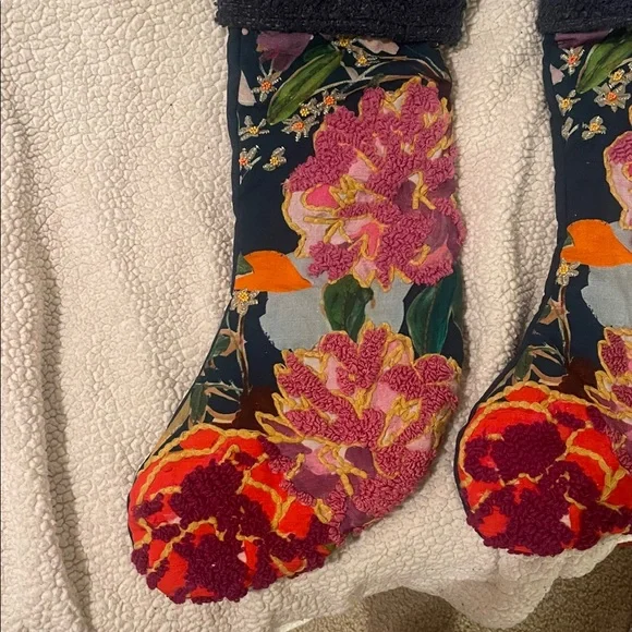 Anthropologie x Nori Embroidered and Beaded Stocking - Picture 6 of 8